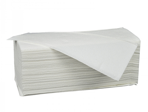 Vouwhanddoek Z/V-Vouw 2-lgs, 21x24 Cm 3200 St