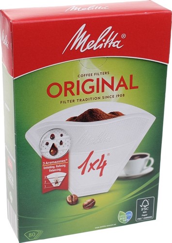 Melitta Original Koffiefilter (1X4) 80 St