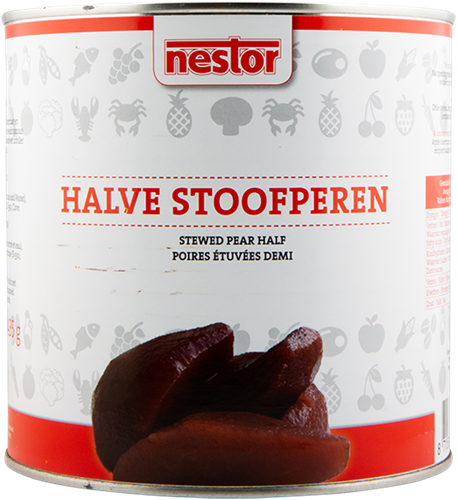 Halve Rode Peren 3 Ltr