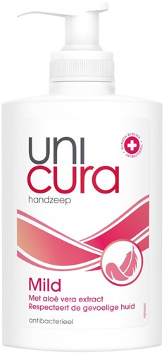 Unicura Handzeep Sensitive Pomp 6x250 ml