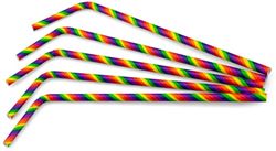 Buigrietje Papier (FSC) Regenboog Ø6 Mm 24 Cm 200 St 22644