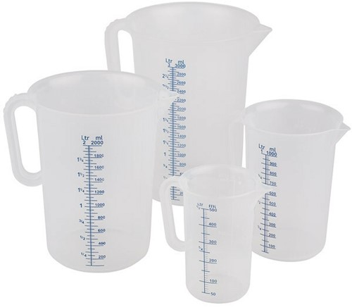 Maatbeker Polypropyleen 2 Ltr