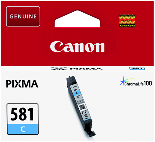 Inktcartridge Canon CLI-581 blauw