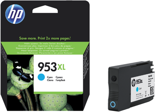 Inktcartridge HP F6U16AE 953XL blauw