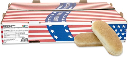 Hotdog Broodjes 48x50 gr