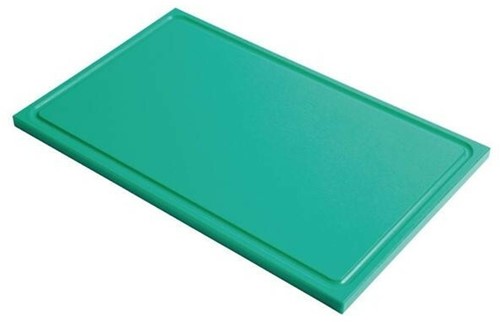 Snijplank Groen met Sapgeul 60x35x2(h)cm