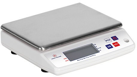 Elektronische weegschaal 10 kg in 1 grams stappen