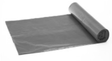 HDPE Garbage Bag 85x100 Cm T25 Zwart 15x20 Pcs