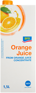 Aro Sinaasappelsap 8x1,5 Ltr