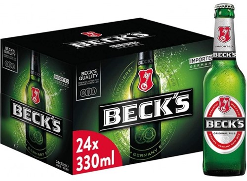 Becks Bier 5% (doos) 24X33 cl