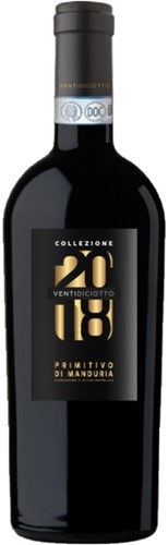 Collezione Ventidiciotto Primitivo di Manduria (doos) 6x75 cl