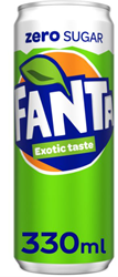 Fanta Exotic zero sugar 24x33 cl 