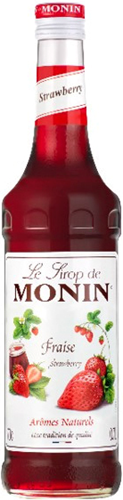 Monin sirop Fraise (aardbei) 70 cl