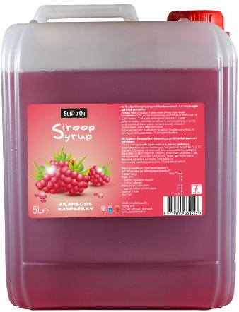 Limonade Siroop Framboos  5 Ltr