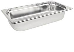 Gastronormbak RVS GN 1/3 diep 6,5 Cm