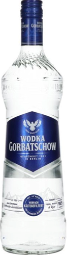 Gorbatschow Blue Wodka 37.5% 1 Ltr