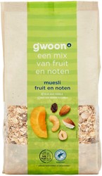 G'woon Muesli Fruit & Noten 6x1 Kg