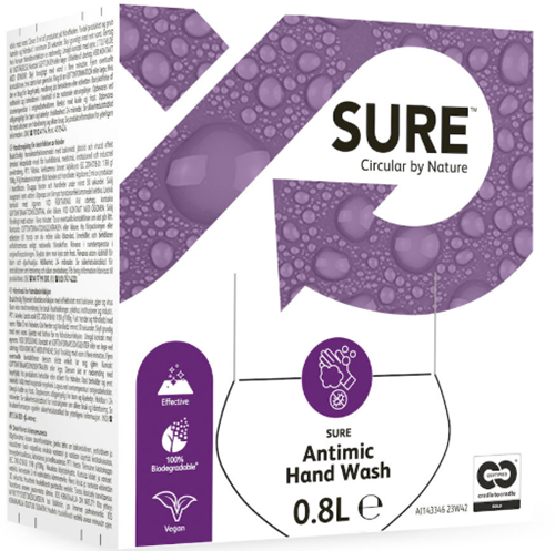 SURE Antibac Hand Wash free 6x0,8 Ltr