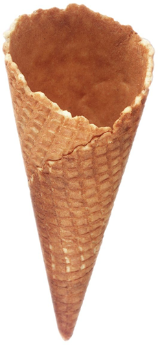 Oubliehoorn 14 cm 160 st