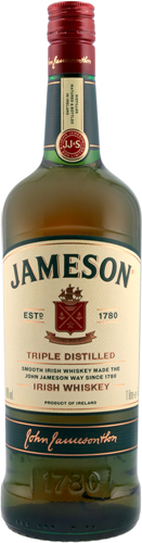 Jameson Irish Whiskey 40% 1 Ltr