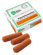 Ad van Geloven Kip-saté Kroket 28x90 Gr