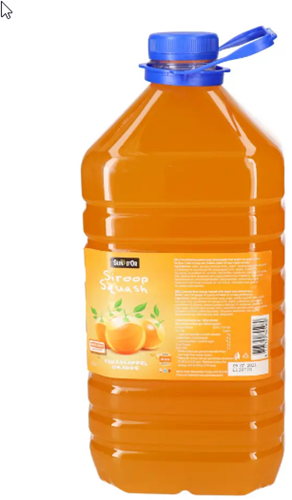 Limonade Siroop Sinaasappel 5 Ltr