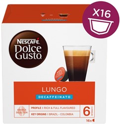 Dolce Gusto Lungo Decafeïne 16x7 gr