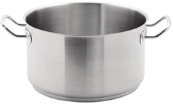 Stainless steel medium-high cooking pan 9.5 liters