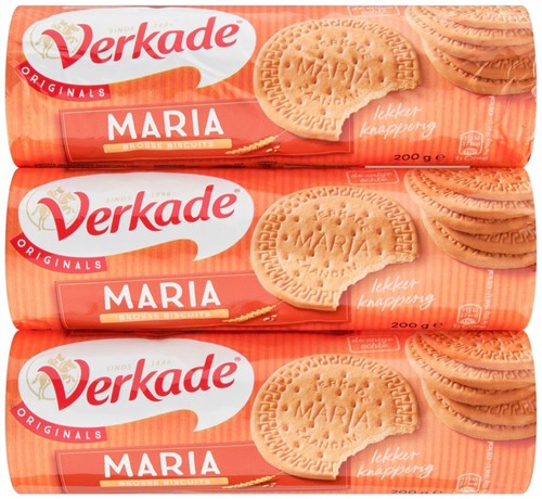 Verkade Maria Koekjes 3x200 Gr