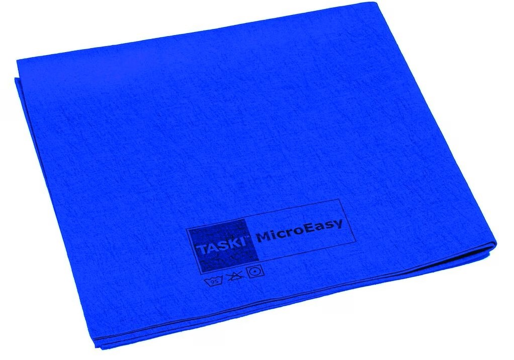 Taski MicroEasy Microfibre Cloth Blue 38X37 5 Pcs