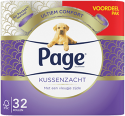 Toiletpapier Kussenzacht 3-laags 32 Rol