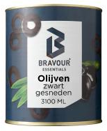 Zwarte Olijven Gesneden 