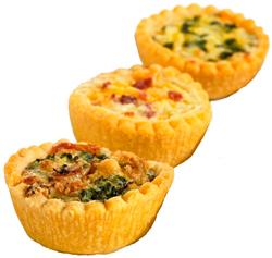 Mini Quiche Selection 4x36x21 Gr. 
