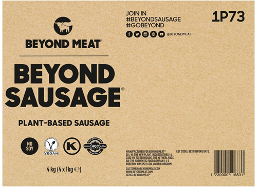 Beyond Sausage DOOS 40x100 Gr
