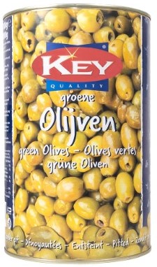 Olijven Groen Zonder Pit 4,3 Kg