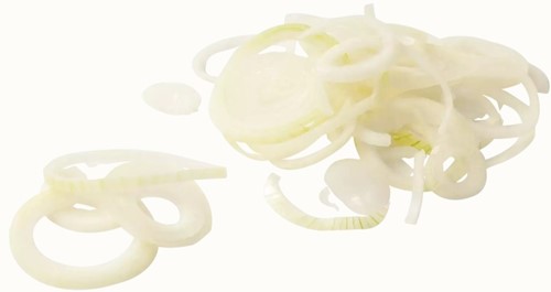 Uien wit geneden ringen 4mm 1 kg 