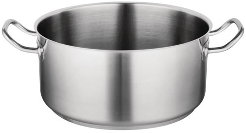 Kookpan RVS laag model 7,5 liter