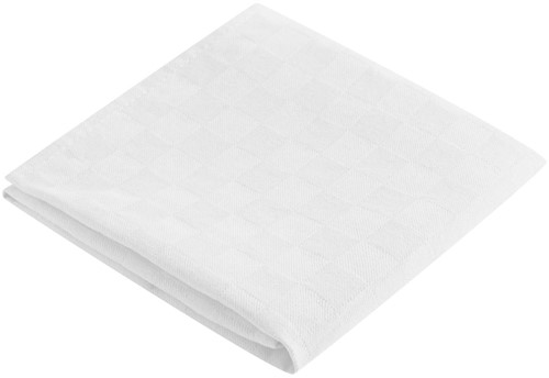 Glasruitdoek 100% katoen wit 12 St 68x68 Cm
