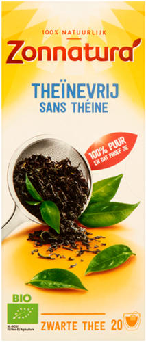 Zonnatura Theinevrije Thee 20X2 gr