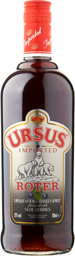 Ursus Roter Vodka 21% 1 Ltr