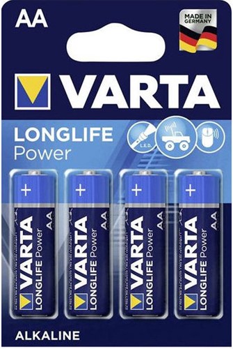 Varta Batterijen Longlife Power AA 4 St